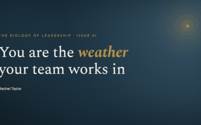 You are the weather your team works in